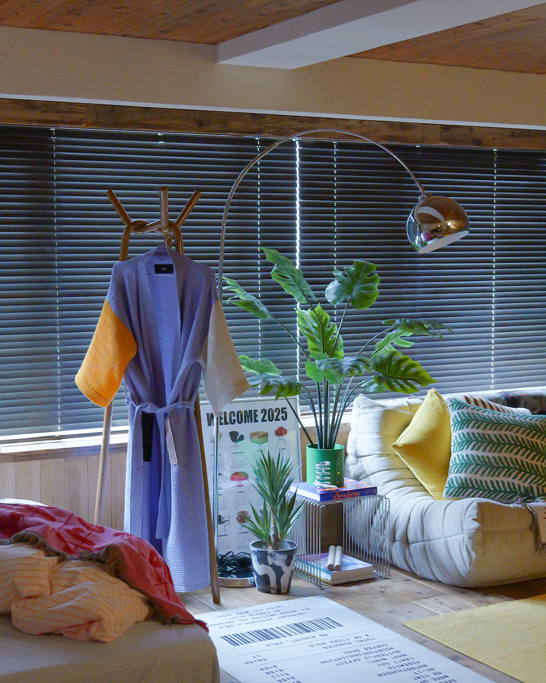 Modern Stainless Stand Lamp / モダンステンレススタンドランプ