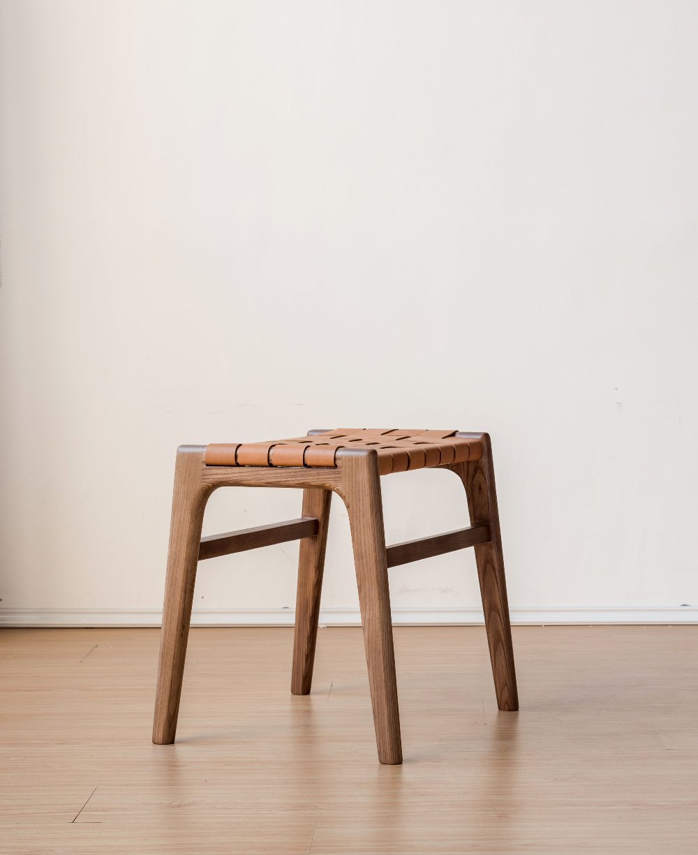 Block Leather Mini Chair / ブロックレザーミニチェア - YOLO