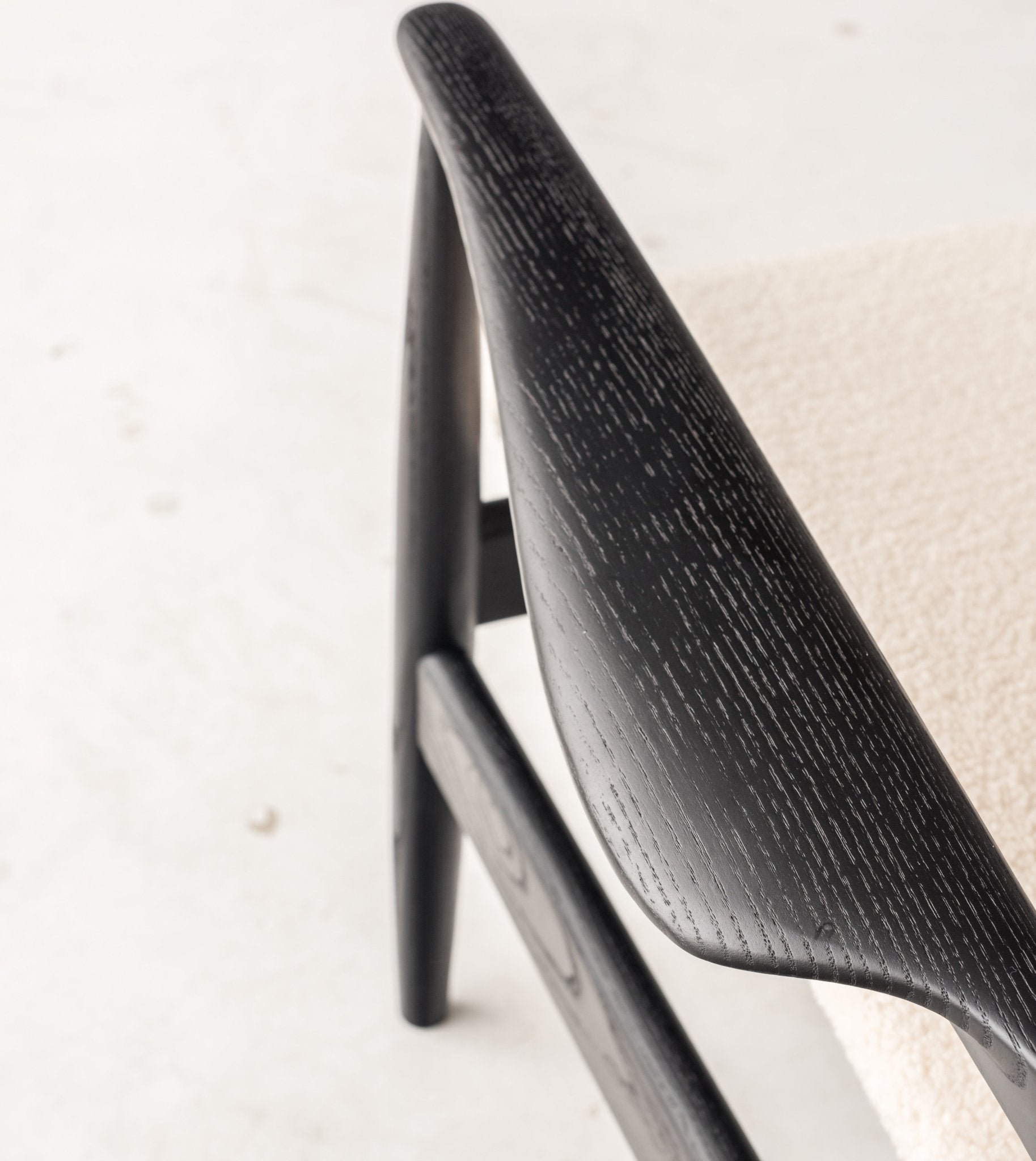 Curve Design Fabric Chair / カーブデザインファブリックチェア - YOLO