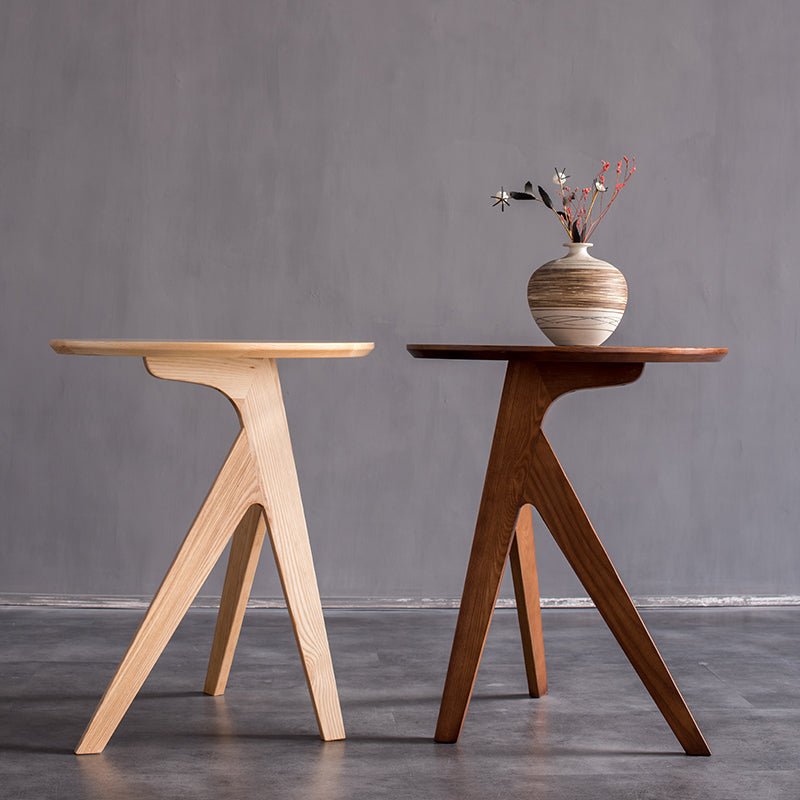 Design Wood Side Table / デザインウッドサイドテーブル - YOLO