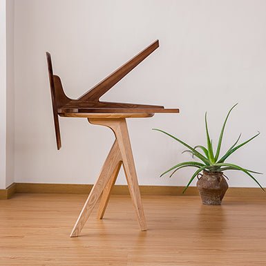 Design Wood Side Table / デザインウッドサイドテーブル - YOLO