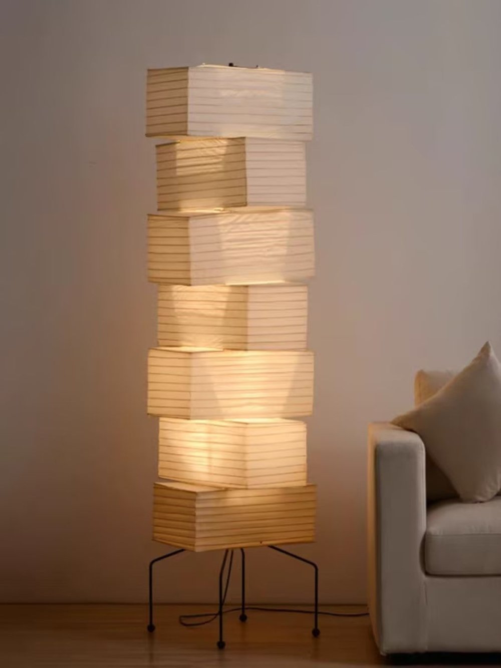 Floor Stand Paper Lamp / フロアスタンドペーパーランプ - YOLO