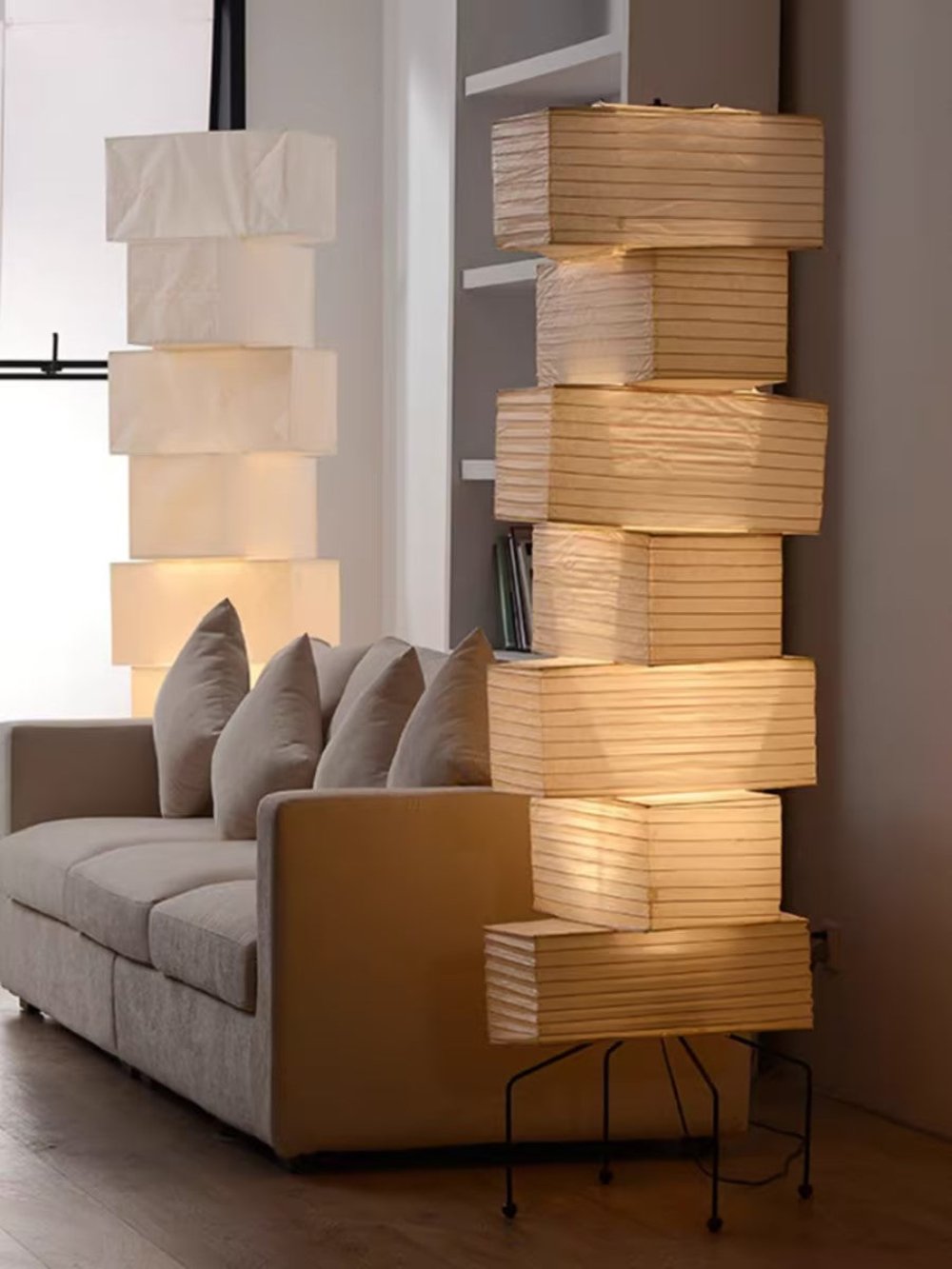 Floor Stand Paper Lamp / フロアスタンドペーパーランプ - YOLO