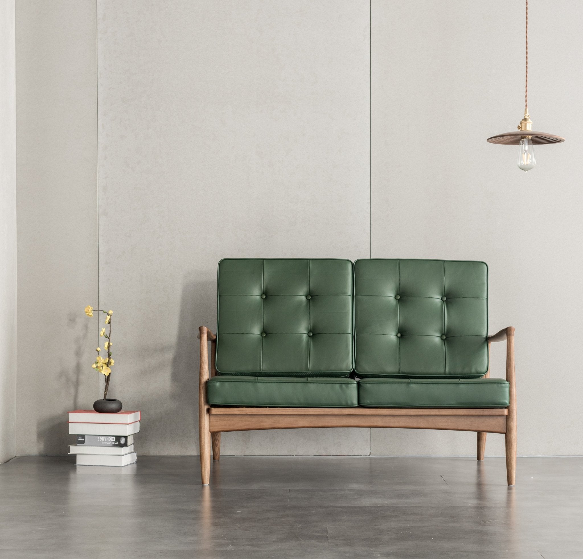 Modern Leather Double Chair / モダンレザーダブルチェア - YOLO