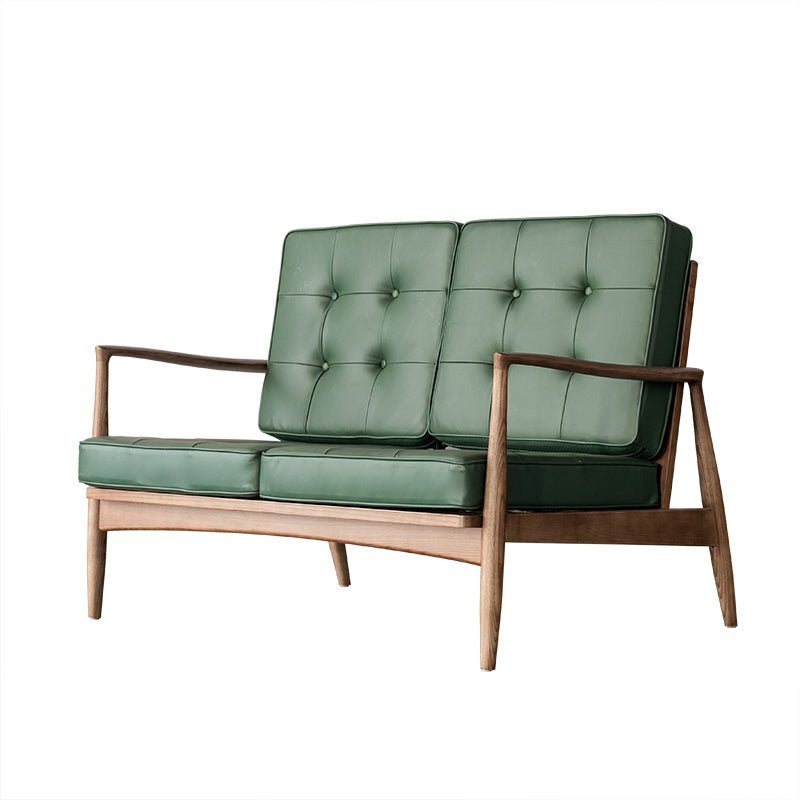Modern Leather Double Chair / モダンレザーダブルチェア - YOLO