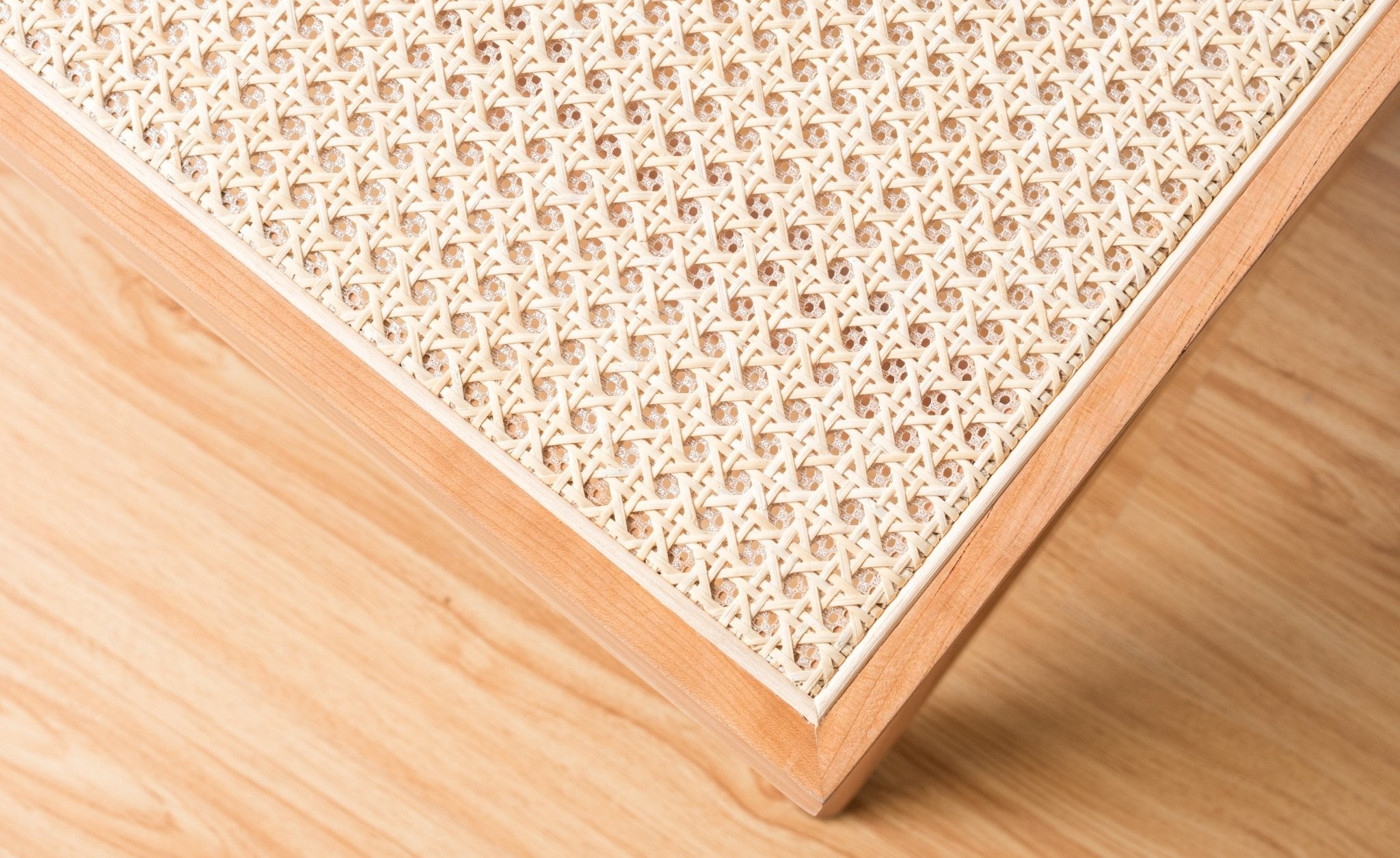 Rattan Bench Chair / ラタンベンチチェア - YOLO