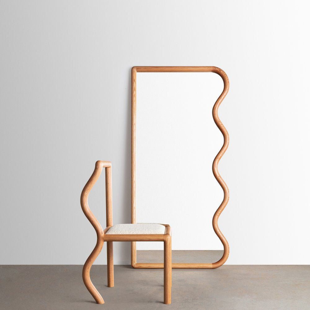Wood Curve Mirror / ウッドカーブミラー - YOLO