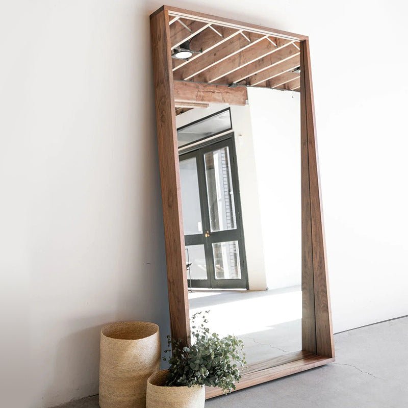 Wood Design Mirror / ウッドデザインミラー - YOLO