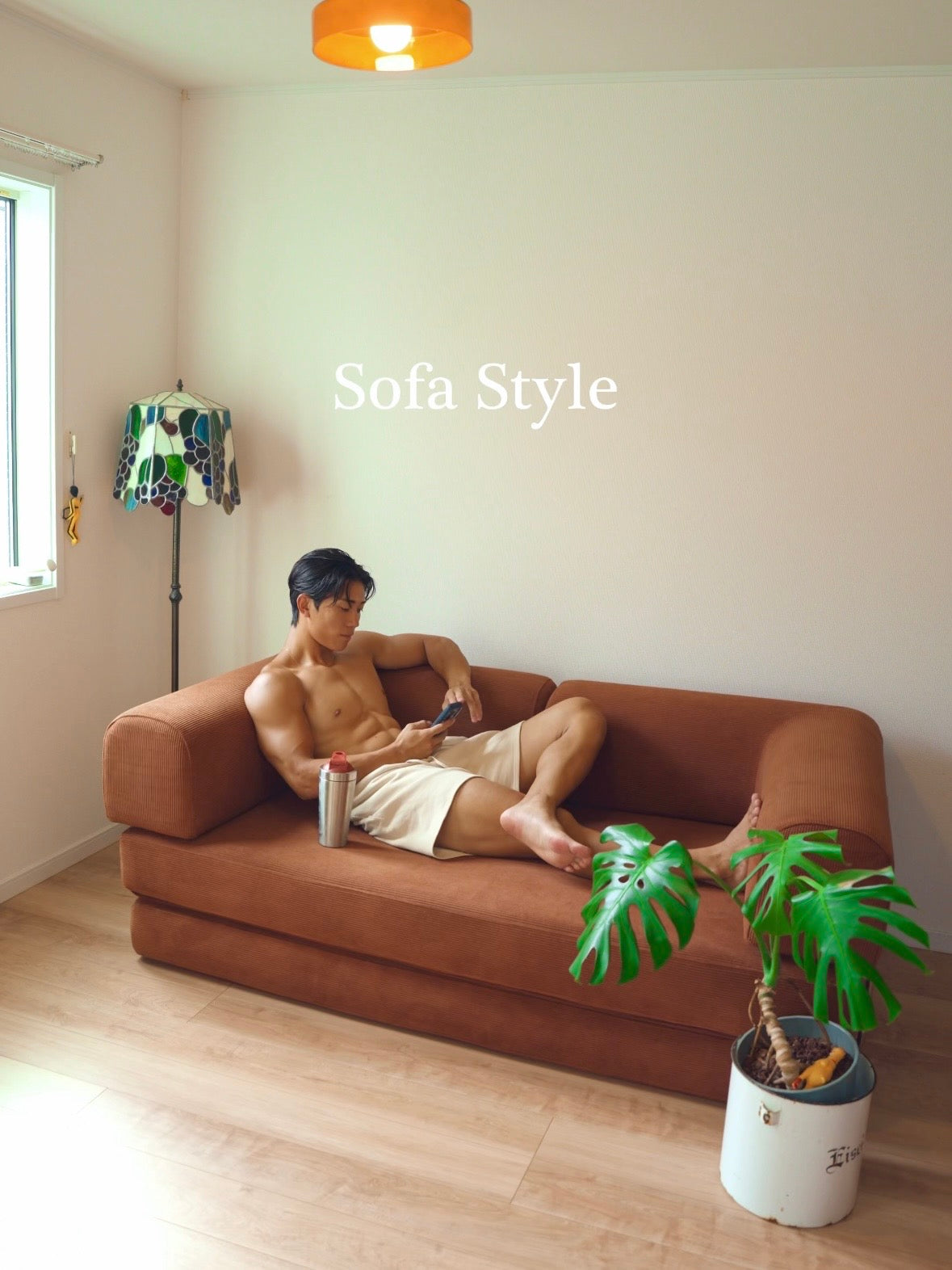 Lazy Customizable Sofa / レイジーカスタマイズソファー Brown